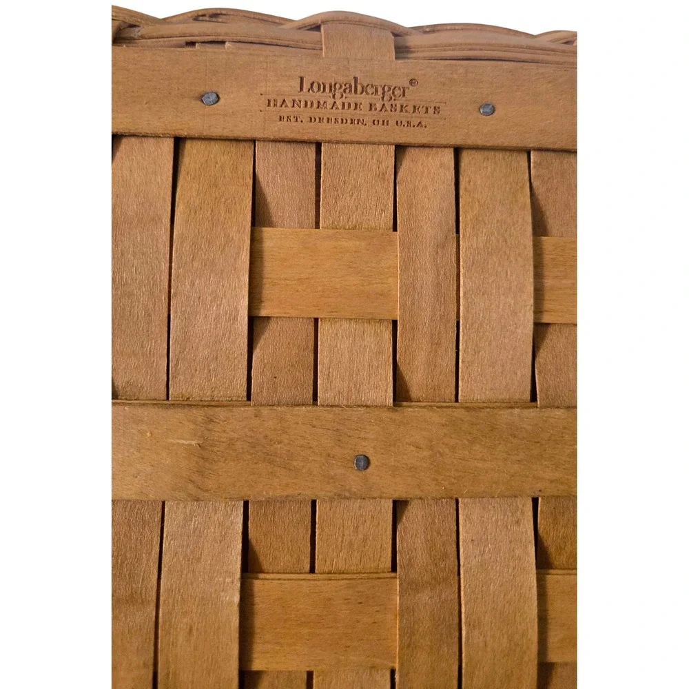 Longaberger handmade basket